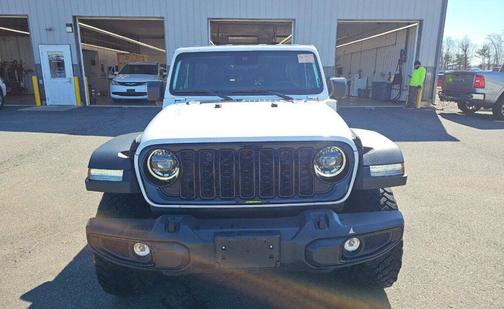 Bright White Clearcoat 2025 Jeep Wrangler 4xe Willys