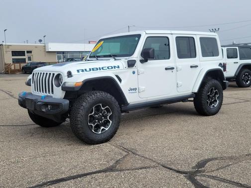 Bright White Clearcoat 2021 Jeep Wrangler Unlimited 4xe Rubicon