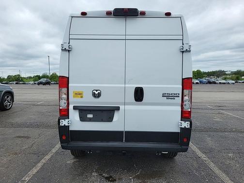 Bright White Clearcoat 2025 RAM ProMaster 2500 High Roof