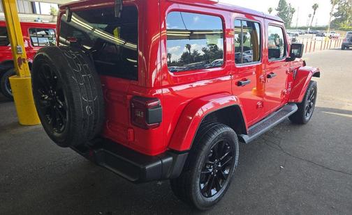Firecracker Red Clearcoat 2021 Jeep Wrangler Unlimited 4xe Sahara