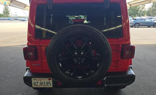 Firecracker Red Clearcoat 2021 Jeep Wrangler Unlimited 4xe Sahara