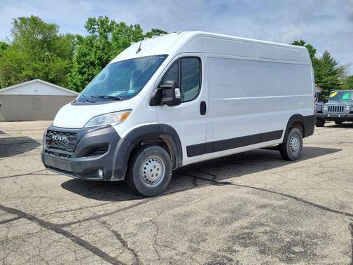 Bright White Clearcoat 2025 RAM ProMaster 3500 High Roof