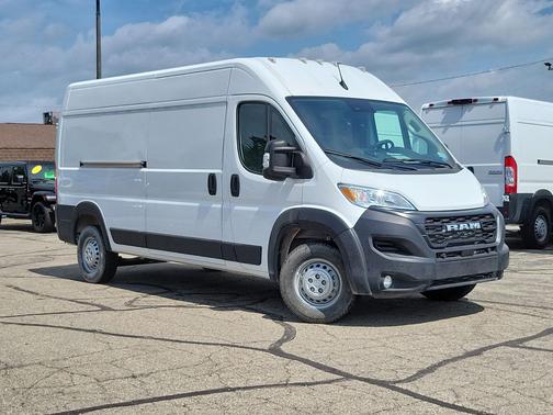 Bright White Clearcoat 2025 RAM ProMaster 3500 High Roof