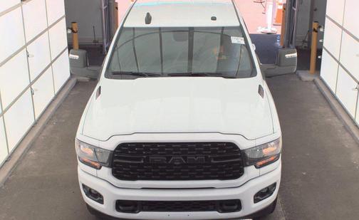 Bright White Clearcoat 2024 RAM 2500 Big Horn Crew Cab 4x4 6'4' Box