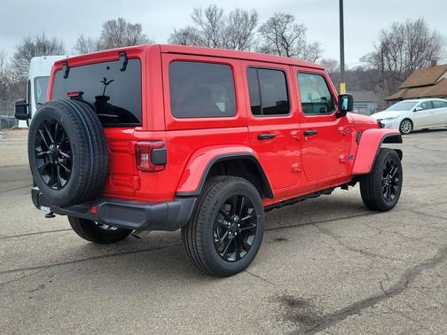 Firecracker Red Clearcoat 2025 Jeep Wrangler 4xe Sahara