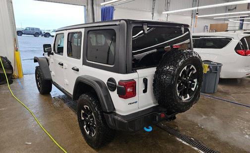 Bright White Clearcoat 2025 Jeep Wrangler 4xe Rubicon