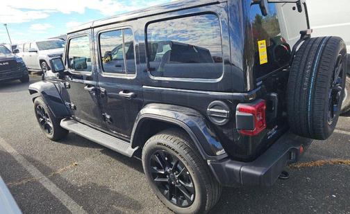 Black Clearcoat 2025 Jeep Wrangler 4xe Sahara