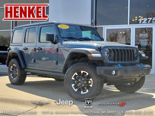 Anvil Clearcoat 2025 Jeep Wrangler 4xe Rubicon