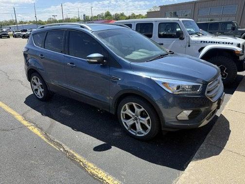 Lightning Blue 2018 Ford Escape Titanium