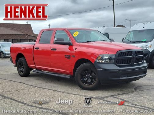 Flame Red Clearcoat 2022 RAM 1500 Tradesman
