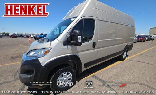 Sandstone Pearlcoat 2026 RAM ProMaster 3500 High Roof