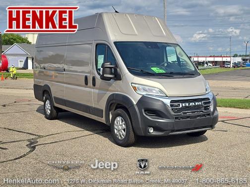 Sandstone Pearlcoat 2026 RAM ProMaster 3500 High Roof