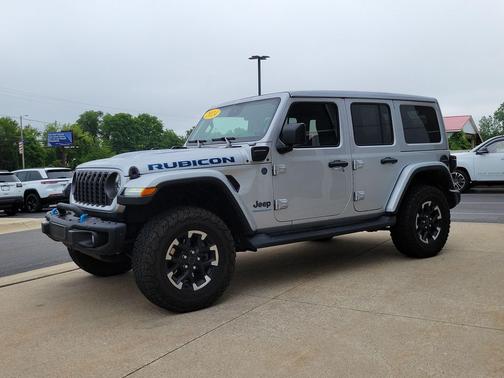 Silver Zynith Clearcoat 2024 Jeep Wrangler 4xe Rubicon X