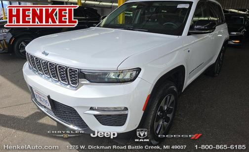 Bright White Clearcoat 2023 Jeep Grand Cherokee 4xe Base
