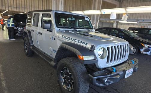 Silver Zynith Clearcoat 2023 Jeep Wrangler 4xe Rubicon