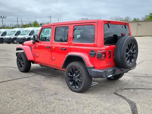 Firecracker Red Clearcoat 2025 Jeep Wrangler 4xe Sahara