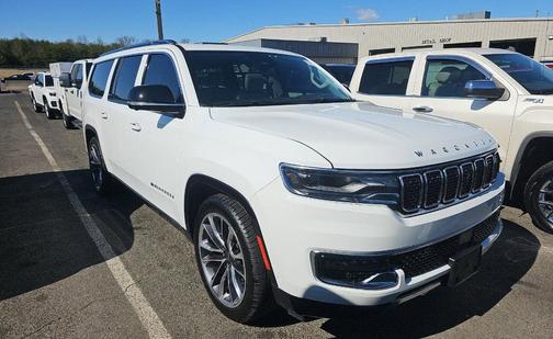 Bright White Clearcoat 2024 Jeep Wagoneer L Series III 4x4