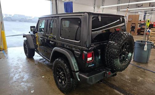 Black Clearcoat 2025 Jeep Wrangler 4xe Willys