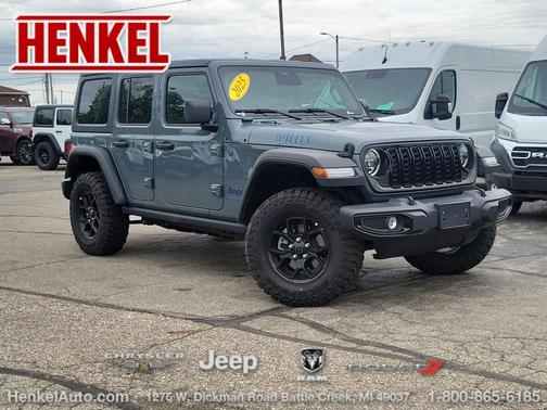 Anvil Clearcoat 2025 Jeep Wrangler 4xe Willys