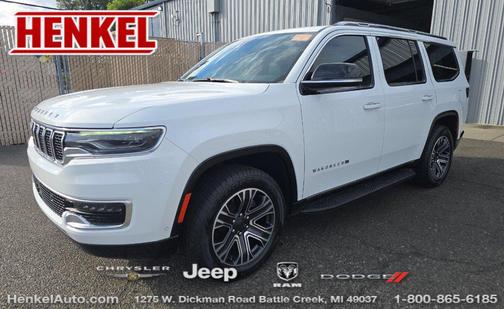 Bright White Clearcoat 2024 Jeep Wagoneer Series I 4x4