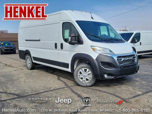 Bright White Clearcoat 2025 RAM ProMaster 3500 High Roof