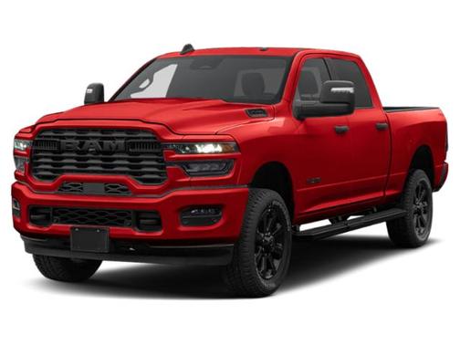 Flame Red Clearcoat 2026 RAM 2500 Big Horn Crew Cab 4x4 6'4' Box