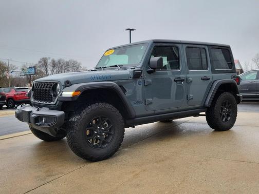 Anvil Clearcoat 2025 Jeep Wrangler 4xe Willys