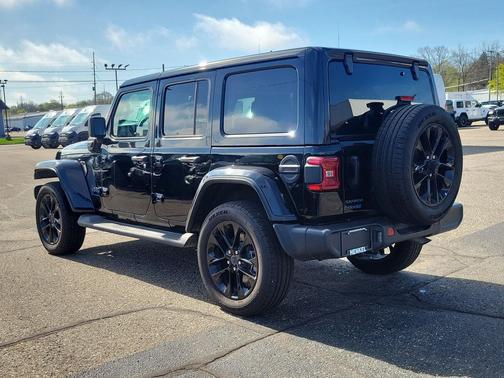 Black Clearcoat 2025 Jeep Wrangler 4xe Sahara