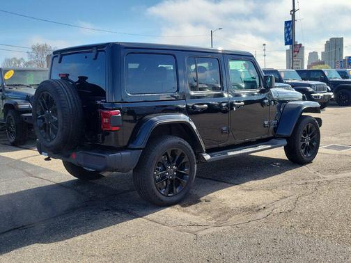 Black Clearcoat 2025 Jeep Wrangler 4xe Sahara