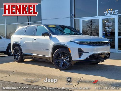 Silver Zynith Clearcoat 2024 Jeep Wagoneer S Launch Edition