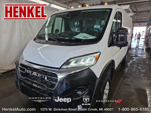 Bright White Clearcoat 2025 RAM ProMaster 2500 Base