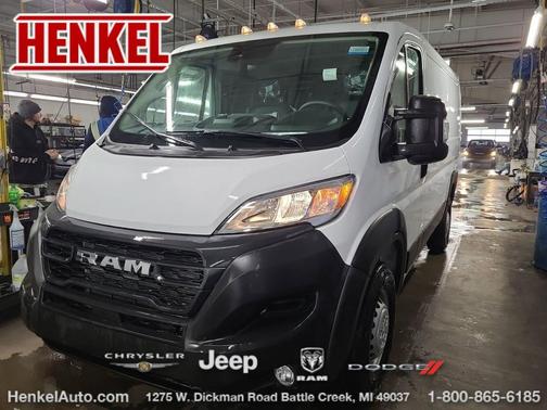 Bright White Clearcoat 2025 RAM ProMaster 1500 Low Roof