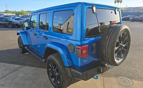 Hydro Blue Pearlcoat 2022 Jeep Wrangler Unlimited 4xe Sahara