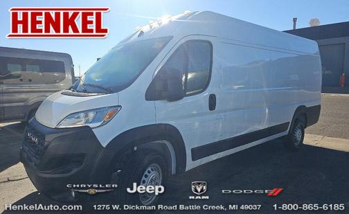 Bright White Clearcoat 2025 RAM ProMaster 3500 High Roof