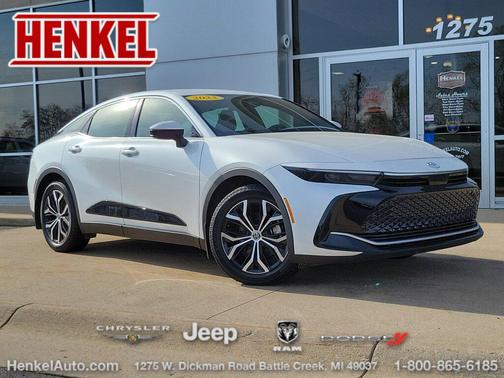 White 2023 Toyota Crown XLE