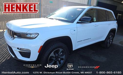 Bright White Clearcoat 2023 Jeep Grand Cherokee 4xe Base