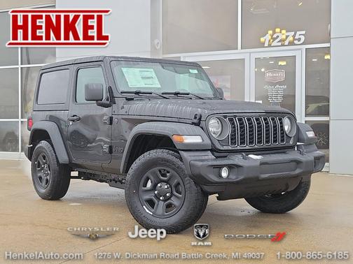 Black Clearcoat 2026 Jeep Wrangler Sport