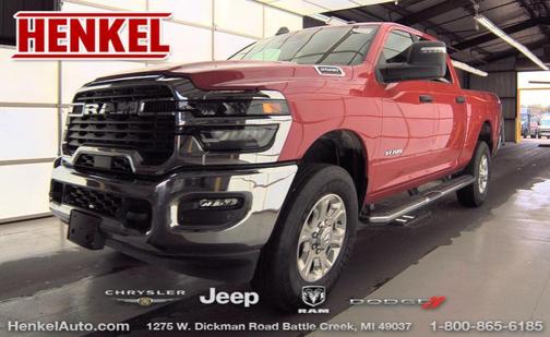 Flame Red Clearcoat 2026 RAM 2500 Big Horn Crew Cab 4x4 6'4' Box