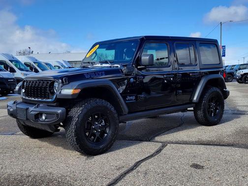 Black Clearcoat 2025 Jeep Wrangler 4xe Willys