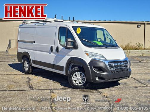 Bright White Clearcoat 2025 RAM ProMaster 2500 Base