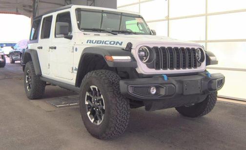 Bright White Clearcoat 2025 Jeep Wrangler 4xe Rubicon