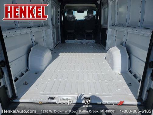Bright White Clearcoat 2025 RAM ProMaster 3500 High Roof