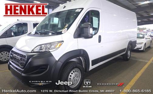 Bright White Clearcoat 2025 RAM ProMaster 3500 High Roof