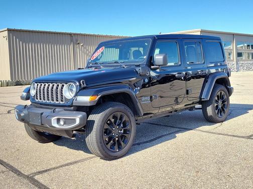 Black Clearcoat 2025 Jeep Wrangler 4xe Sahara
