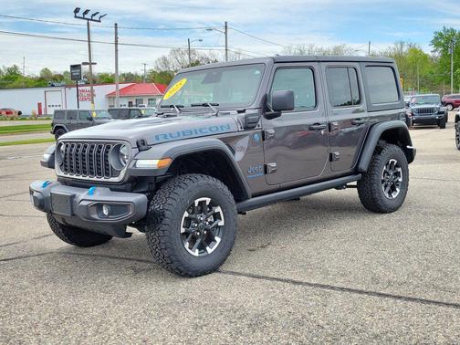 Granite Crystal Metallic Clearcoat 2025 Jeep Wrangler 4xe Rubicon
