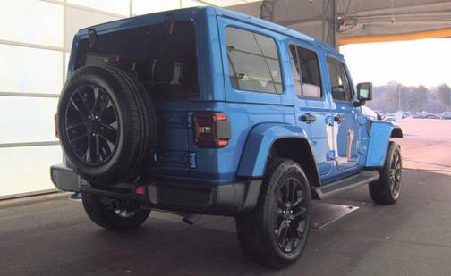 Hydro Blue Pearlcoat 2024 Jeep Wrangler 4xe Sahara