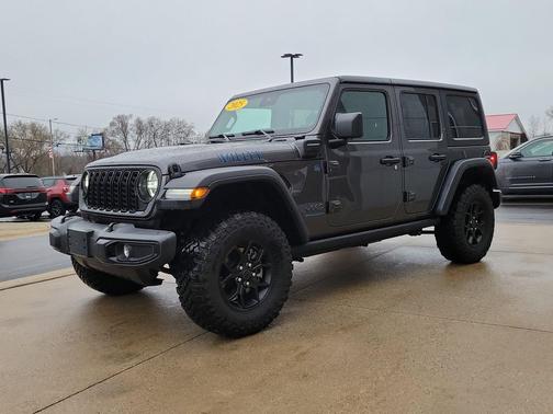 Granite Crystal Metallic Clearcoat 2025 Jeep Wrangler 4xe Willys