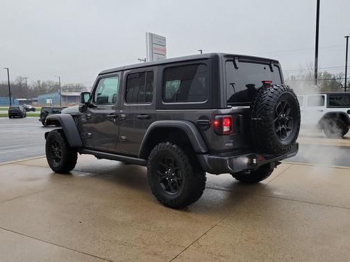 Granite Crystal Metallic Clearcoat 2025 Jeep Wrangler 4xe Willys