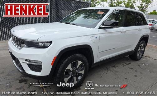 Bright White Clearcoat 2022 Jeep Grand Cherokee 4xe Base