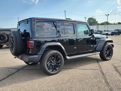 Black Clearcoat 2025 Jeep Wrangler 4xe Sahara